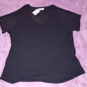 Boutique Basic Black Tee Plus Size XXXL